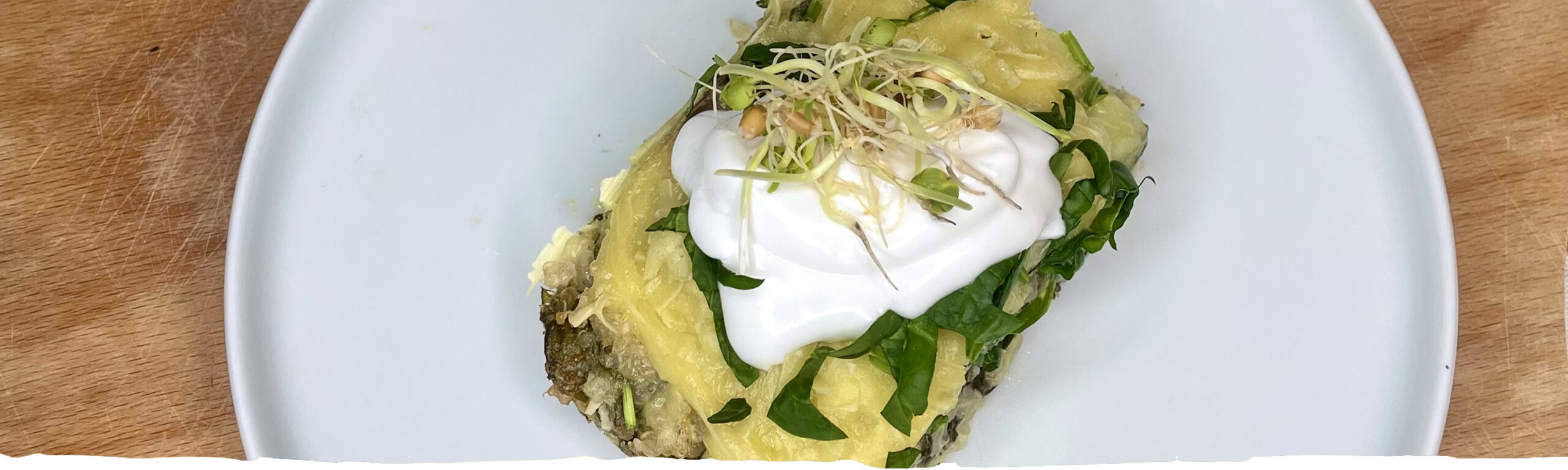 Spinach and Zucchini Lasagna