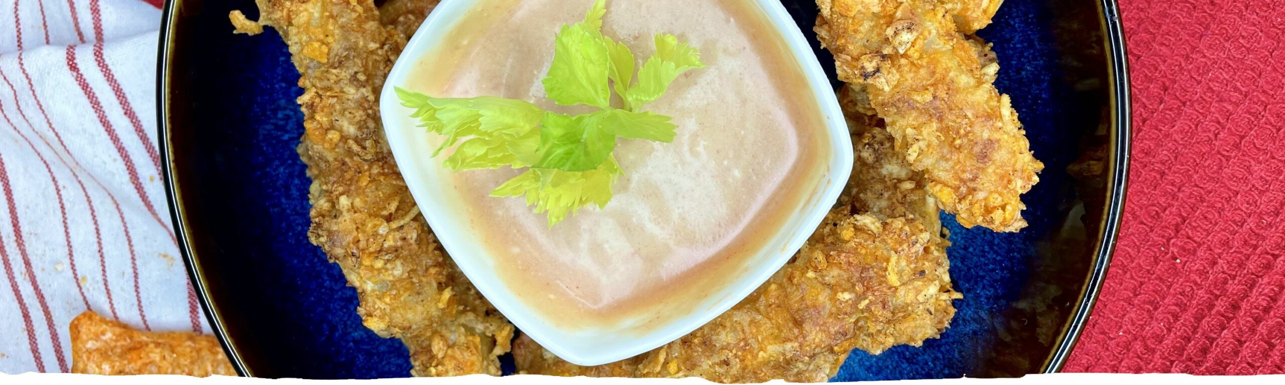 Vegan crispy nuggets