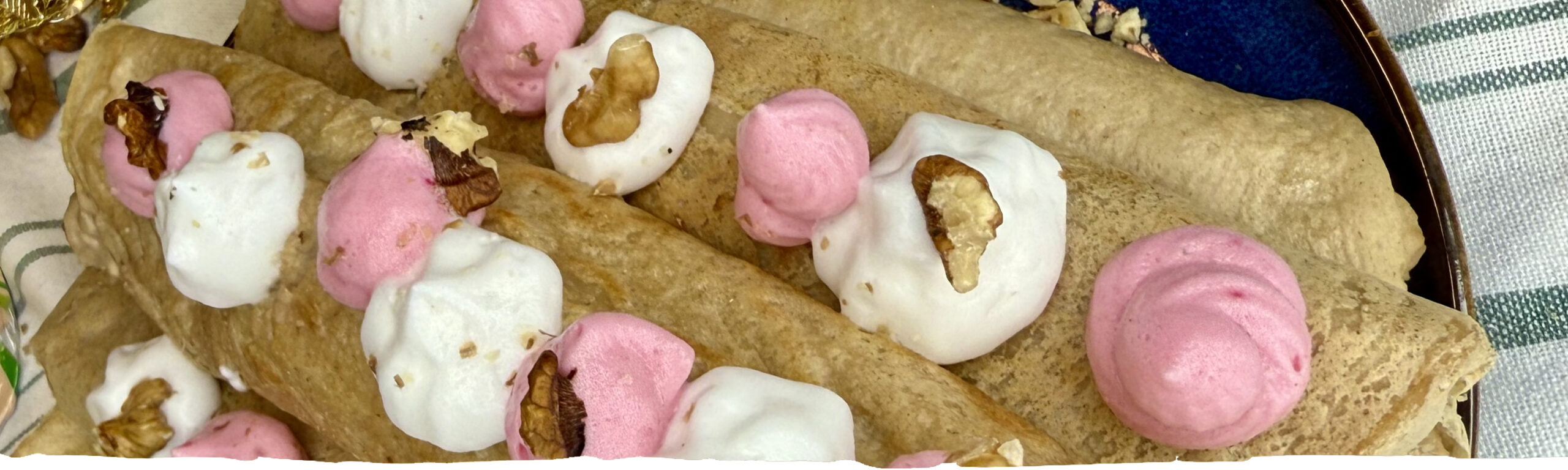 Walnut Bejgli Style Protein Pancakes