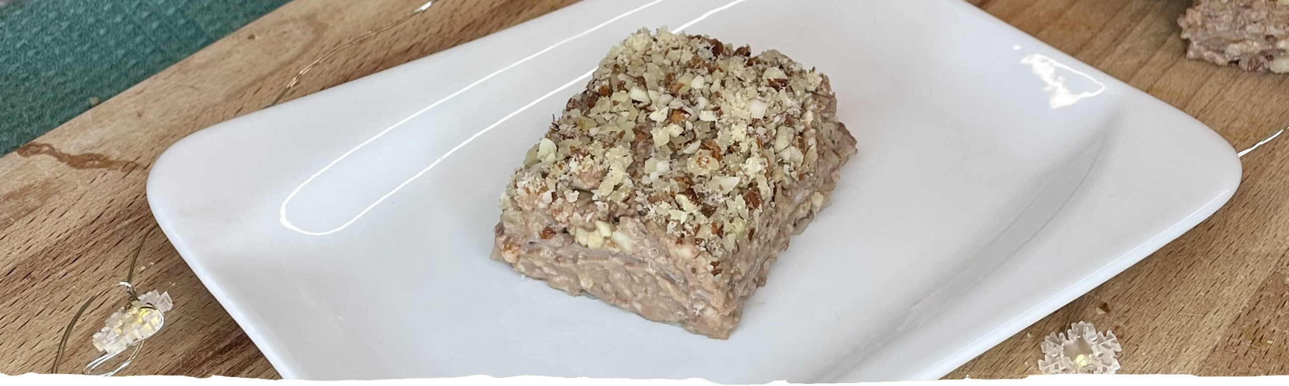 Classic Praline Cloud Slice