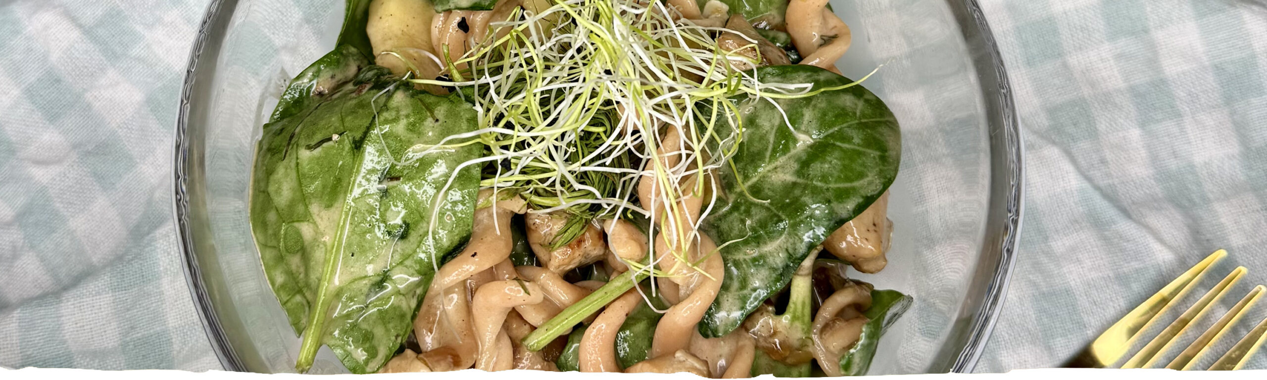 Red Lentil Pasta Salad