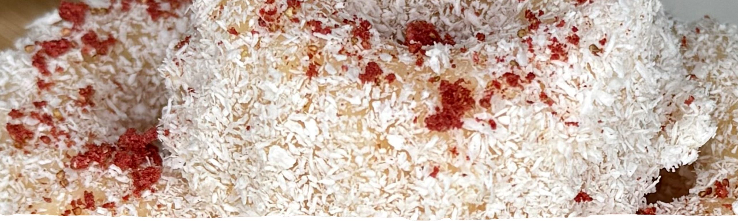 Pudding Coconut Donuts