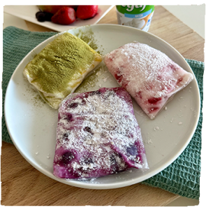 Rizspapír mochi