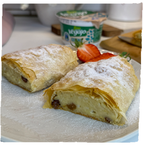 Cottage Cheese Strudel