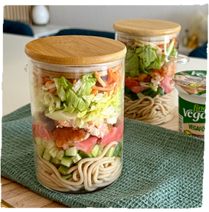 Lazacos spagetti saláta