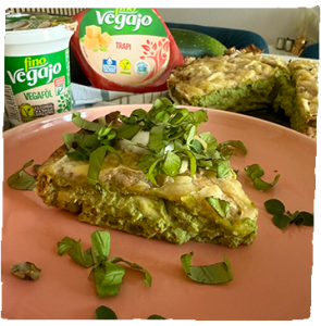Zöldséges Tortilla Pite